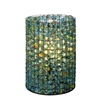 78597-01-60 tafellamp marbelous lucide transparant blauw e14 LED brandend