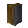 78596-01-30 livret tafellamp lucide boek metaal zwart goud E14 LED