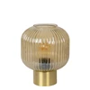 45586-20-62 maloto tafellamp lucide E27 amber glas retro