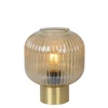 45586-20-62 maloto tafellamp lucide E27 amber glas retro brandend