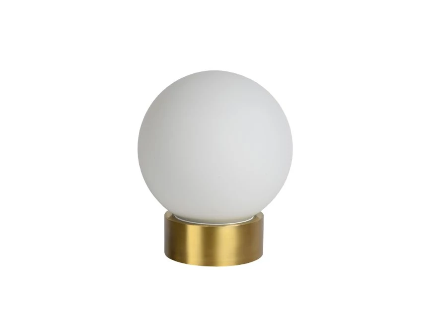 45563-20-61 jorit tafellamp wit opaal glas gouden voet e27 lucide 