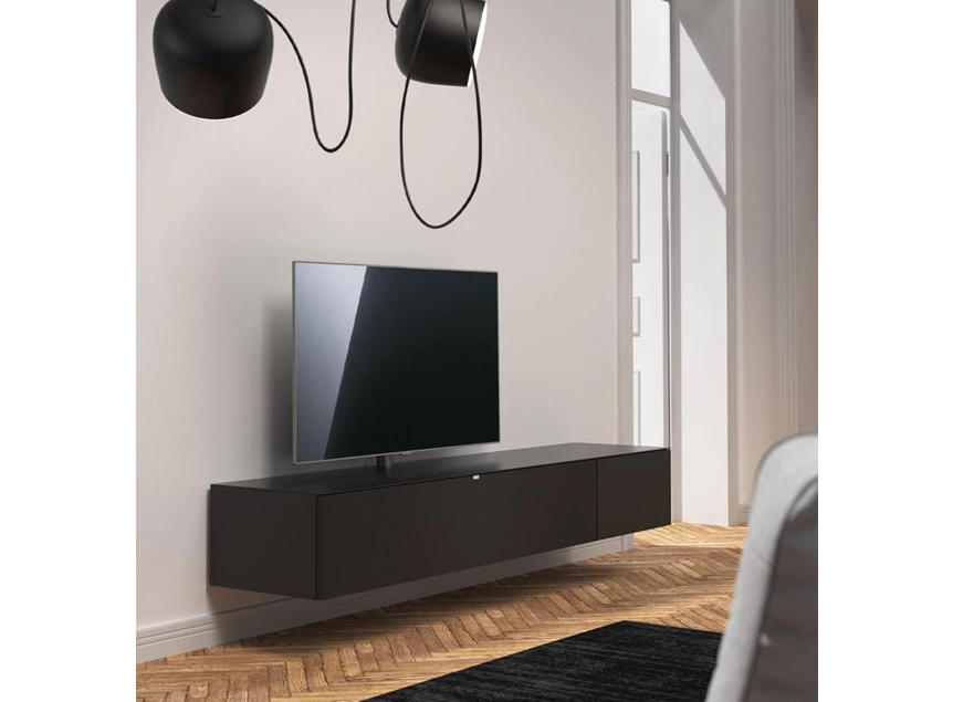 Tv-kast Next smart lak zwart hangend Spectral