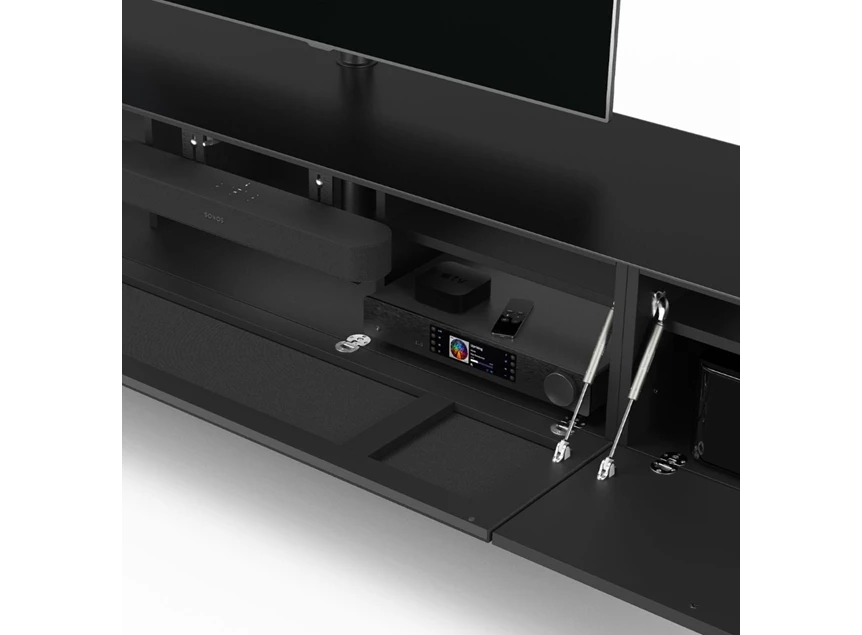 Detail Tv-kast Next smart lak zwart hangend Spectral