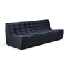 Zijkant Grote canapé N701 Sofa 3 Seater Graphite 20224 Ethnicraft