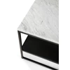 Zijkant Bijzettafel Stone Side Table Marble White Carrara 60090 Ethnicraft