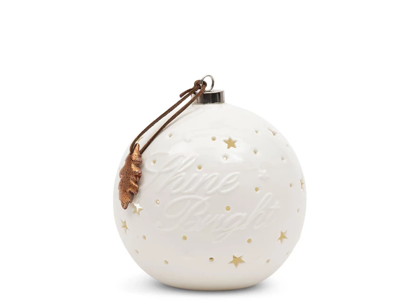 285240 shine bright led decoratie ornament riviera maison kerstbal verlichting