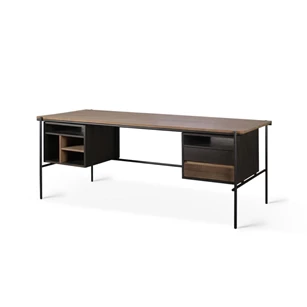 Teak Oscar Desk 10141 Ethnicraft modern design	