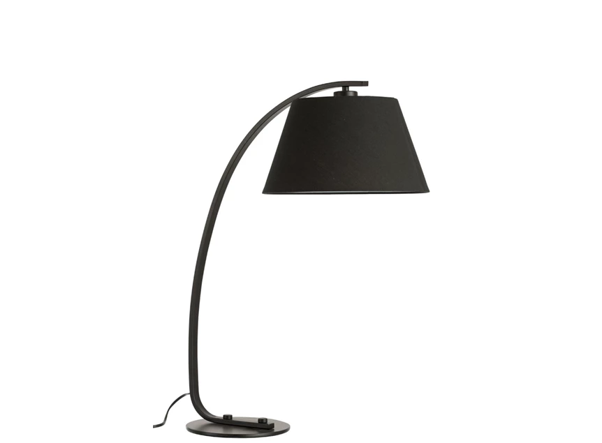 85333 tafellamp j-line zwart metaal verlichting jolipa boog modern