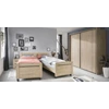 Brussel nachttafels futonbed zweefdeurkast commode slaapkamer wiemann mobel