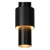 24402-15-30 lucide margary hanglamp 28cm zwart licht