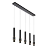 24402-30-30 lucide margary hanglamp 5x4,2W zwart plafond