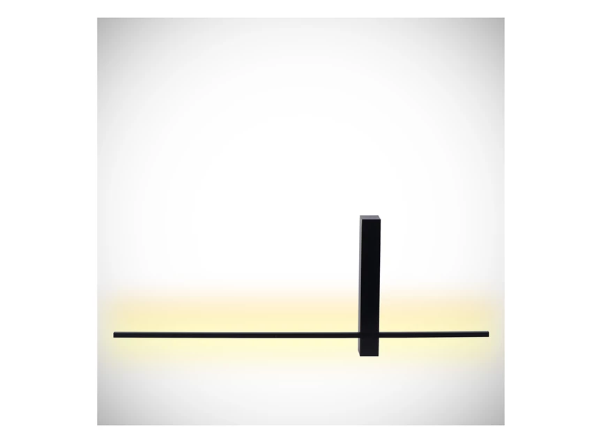 high-res 12200-60-30 lucide segin wandlamp zwart aluminium sfeer