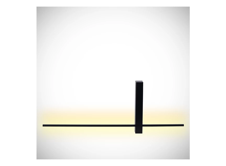 high-res 12200-60-30 lucide segin wandlamp zwart aluminium sfeer