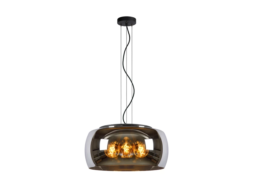 45401-50-65 lucide olivia hanglamp fum 50dia glas