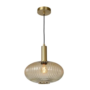 45386-30-62 lucide maloto hanglamp Ø 30 cm - 1xE27 - Amber 
