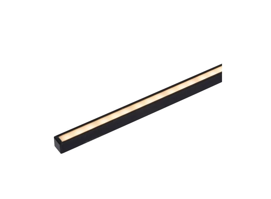 12201-60-30 lucide mizar wandlamp badkamer LED zwart detail