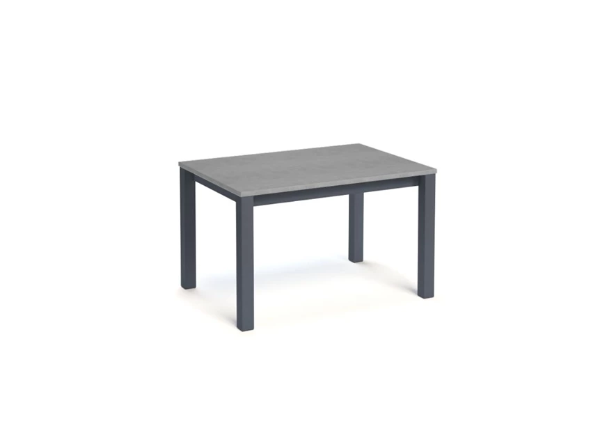 Tafel verona hp71 chiacgo egger grijs tafelblad antraciet onderstel perfecta 120x85cm