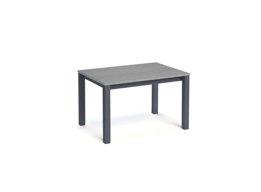 Tafel verona hp71 chiacgo egger grijs tafelblad antraciet onderstel perfecta 120x85cm