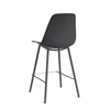 Bar stool Claudio Perfecta PP01 black - EP79 Bucket seat - Back