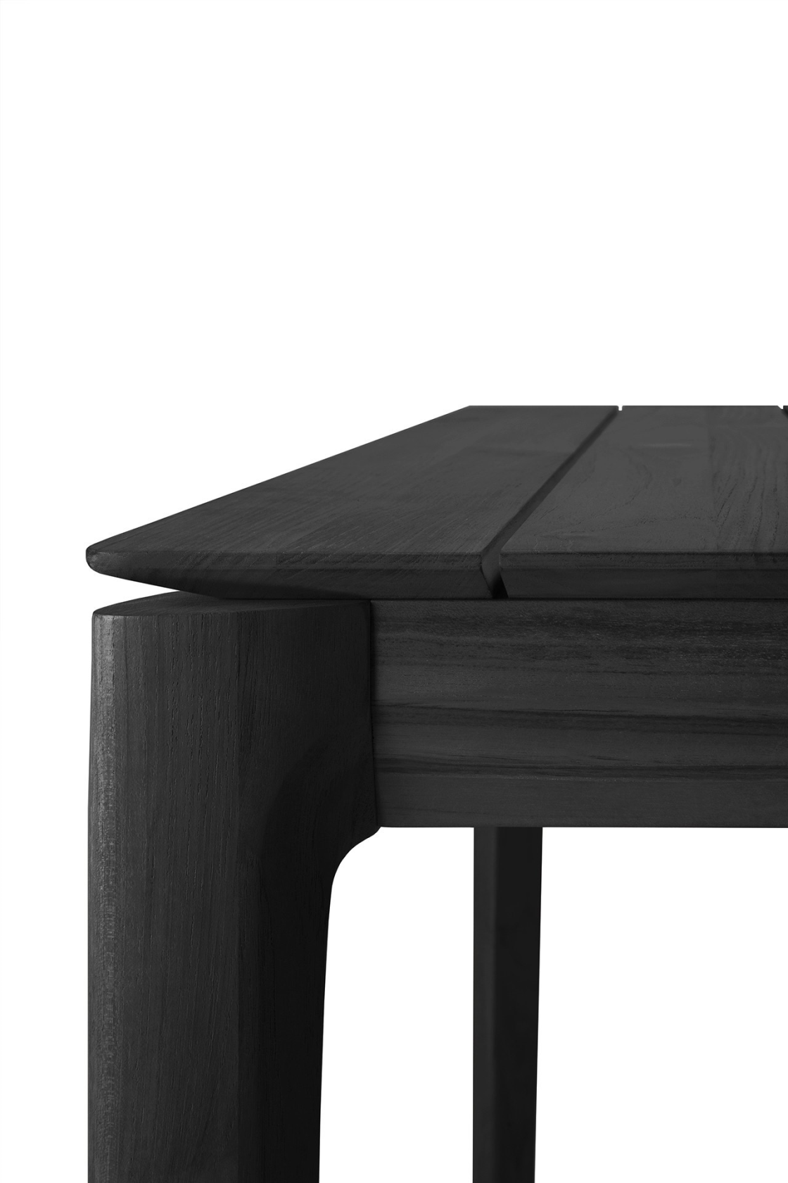 Teak Bok Black Outdoor Dining Table Ethnicraft Meubelen Jonckheere