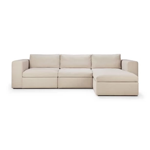 Canapé met poef Mellow Sofa Off White 20056 20054 20055 20058 Ethnicraft