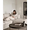Inzoom Canapé met poef Mellow Sofa Off White 20056 20054 20055 20058 Ethnicraft