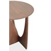 Detail Teak Geometric Side Table 10196 Ethnicraft modern design