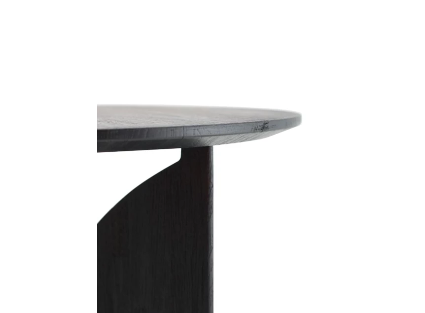 Detail Teak Fin Side Table 10193 Ethnicraft modern design