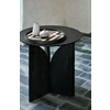Sfeerfoto Teak Fin Side Table 10193 Ethnicraft modern design