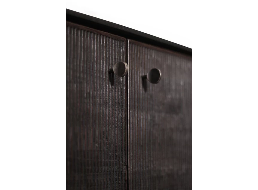 Detail greep Teak Grooves Sideboard 12253 Ethnicraft modern design	