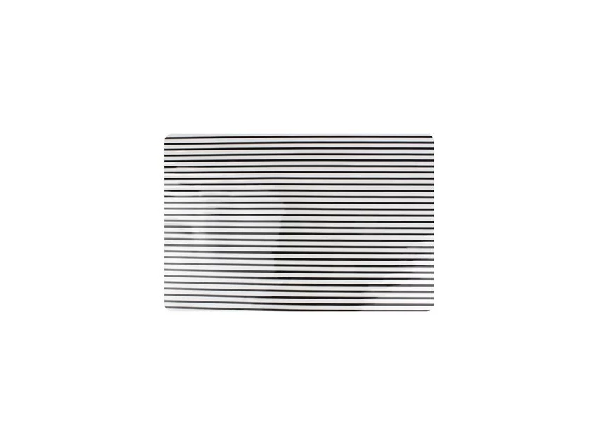 706550 Placemat 45x30cm zwart Stripes ONA