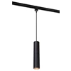 09955-01-30 floris hanglamp zwart gu10 lucide track railsysteem pendel