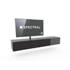Tv-kast Next zwart met speakerdoek Spectral