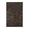 Gedraaid Muurdecoratie Bricks Dark Brown Wall Art 29993 Ethnicraft