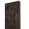 Zijkant Muurdecoratie Bricks Dark Brown Wall Art 29991 Ethnicraft