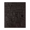 Gedraaid Muurdecoratie Bricks Black Wall Art 29990 Ethnicraft