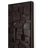 Zijkant Muurdecoratie Bricks Black Wall Art 29990 Ethnicraft