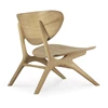 Achterkant Fauteuil Oak Eye Lounge Chair 50676 Ethnicraft