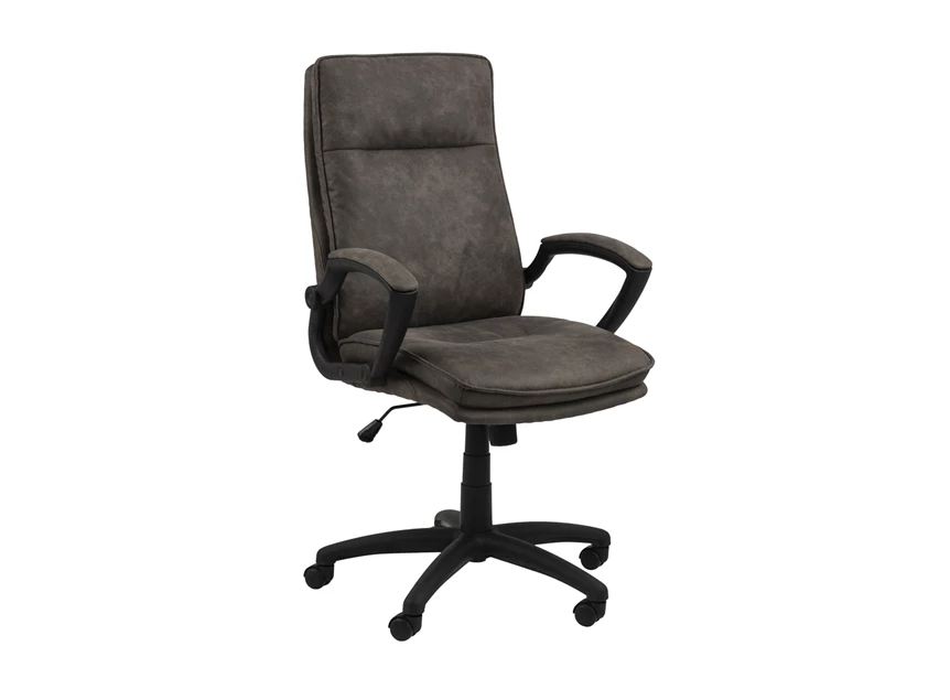 Brad 86171 voorzijde bureaustoel antraciet stof preston actona budget armleuning desk chair