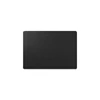 zwarte placemat Layer structuur 43x30cm - bovenaanzicht