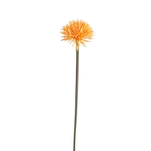 Polyester oranje Daisy bloem - 80170