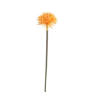 Polyester oranje Daisy bloem - 80170
