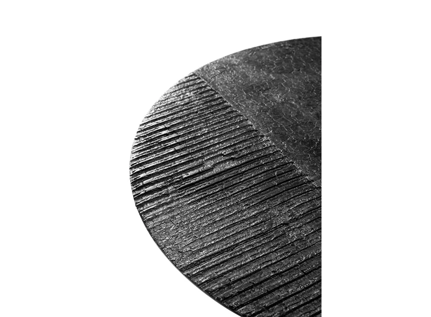 Detail lijnen Luna Coffee Table Lava Linear Black 25908 Ethnicraft