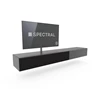 Zijkant Tv-kast Scala hangend mat glas zwart Spectral
