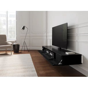 Geluidsinstallatie Hangende tv-kast Next mat zwart houtlook cherry Spectral