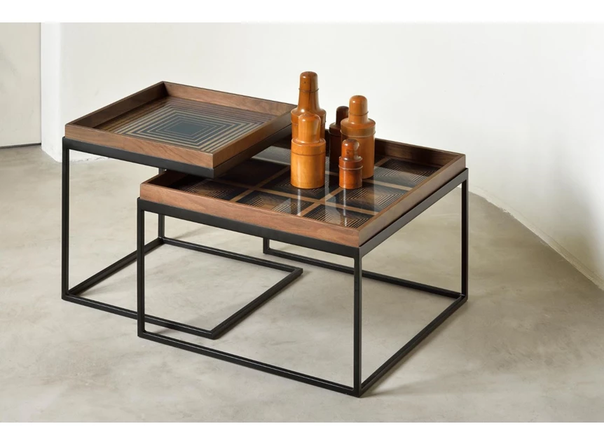 Sfeerfoto Square Tray Coffee Table Set 20791 Ethnicraft Accessories