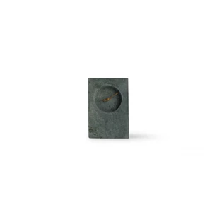Tafelklok 13Xh20cm- marble groen- Zone- 825046