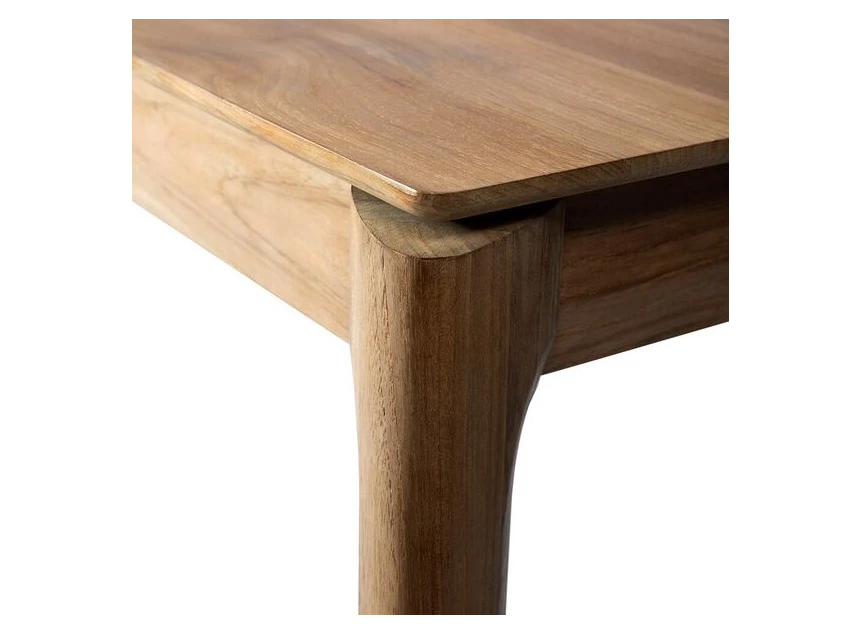 Detail poot Teak Bok Extendable Dining Table 10150 Ethnicraft modern design