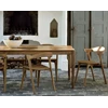 Sfeerfoto Teak Bok Extendable Dining Table 10150 Ethnicraft modern design
