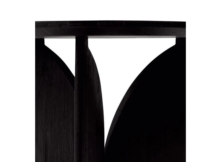 Rondingen Teak Fin Side Table 10193 Ethnicraft modern design